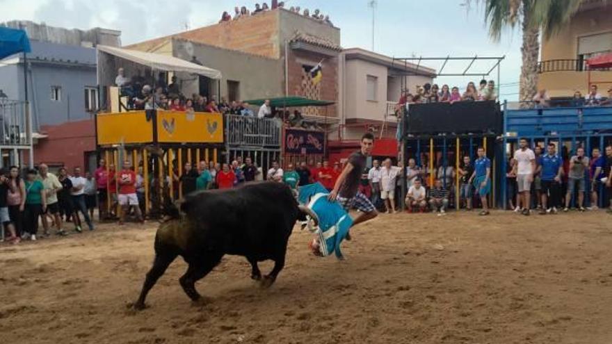 Uno de los actos taurinos en la localidad.