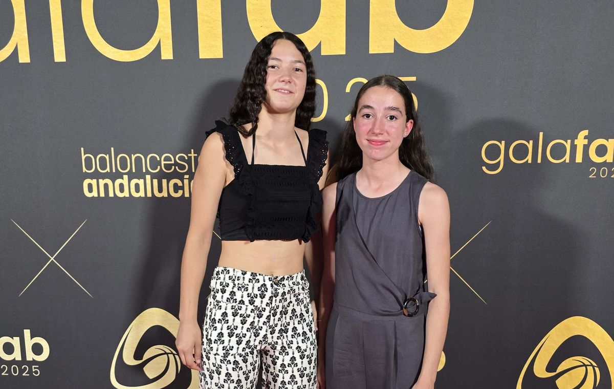 Paula Carmona y Alba Madrid, en Andújar.