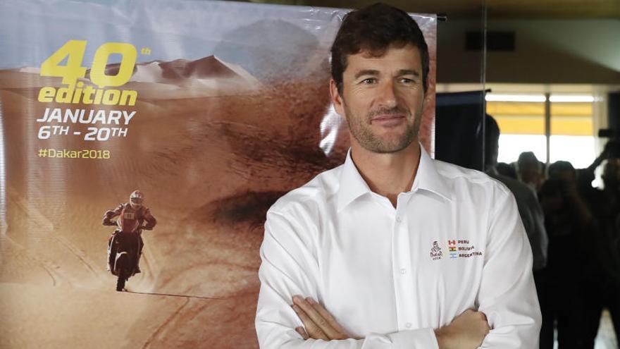 Coma, a la presentació del Dakar 2018.