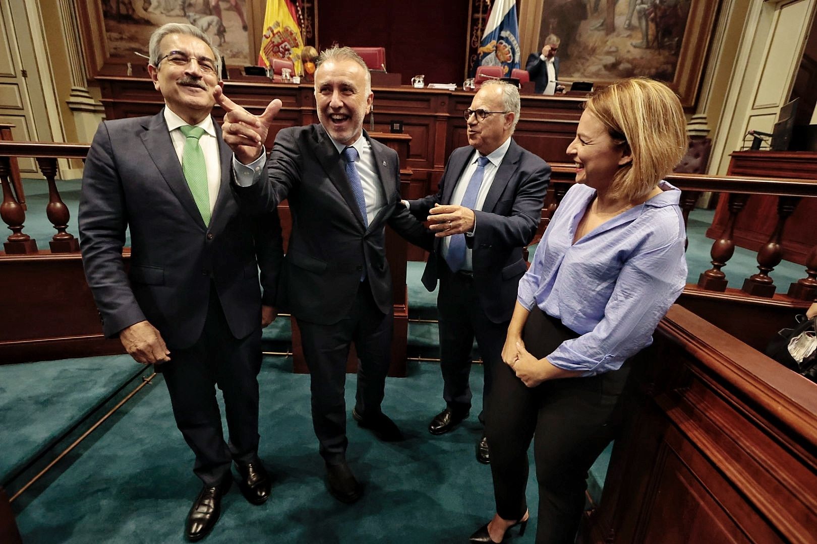 El pleno del Parlamento de Canarias celebra el debate final del proyecto de ley de presupuestos de la Comunidad Autónoma para 2023