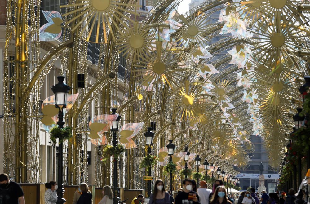 Las luces navideñas de la calle Larios