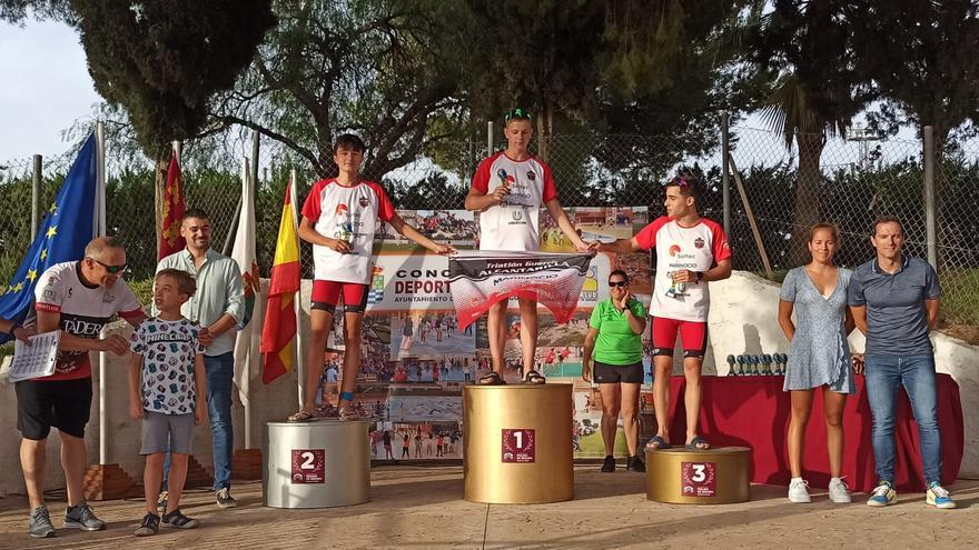 Más de 150 participantes en el Triatlón de Menores de Molina de Segura