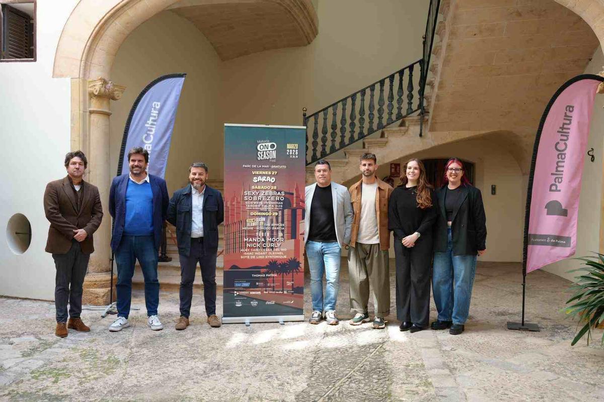 Los organizadores del Mallorca On Season Fest.