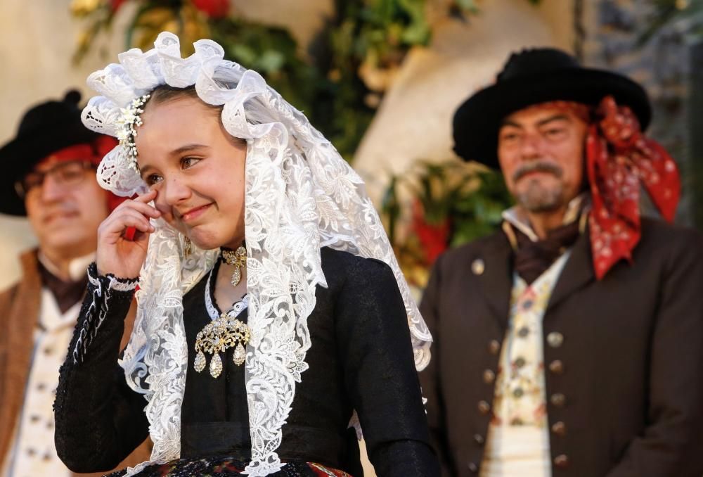 Noelia Vinal Rondón proclamada Bellea del Foc infantil 2019.