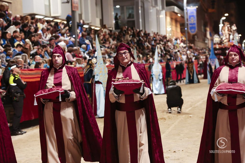 Las imágenes del Jueves Santo en Lorca