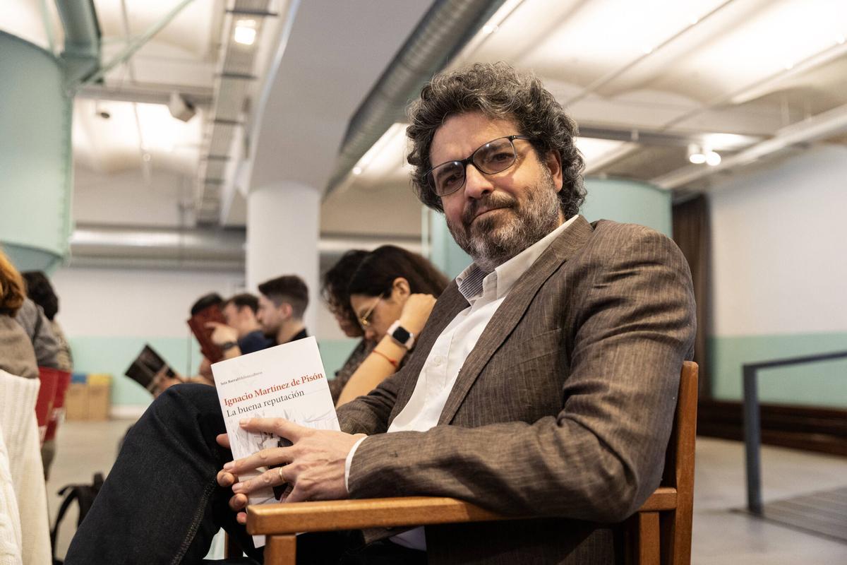 Juan Trejo, autor de 'Nela 1979', en la Fiesta de la Lectura en la Antigua Fabrica Damm de Barcelona