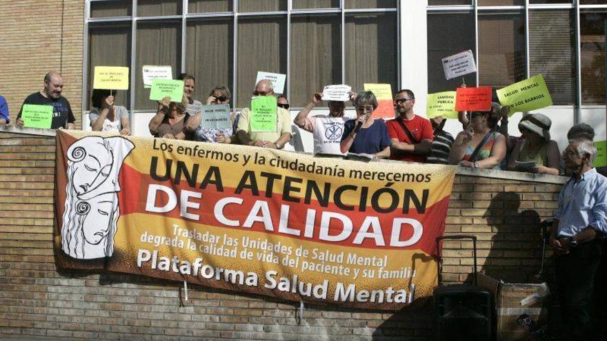 Nueva protesta por la unificación de salud mental