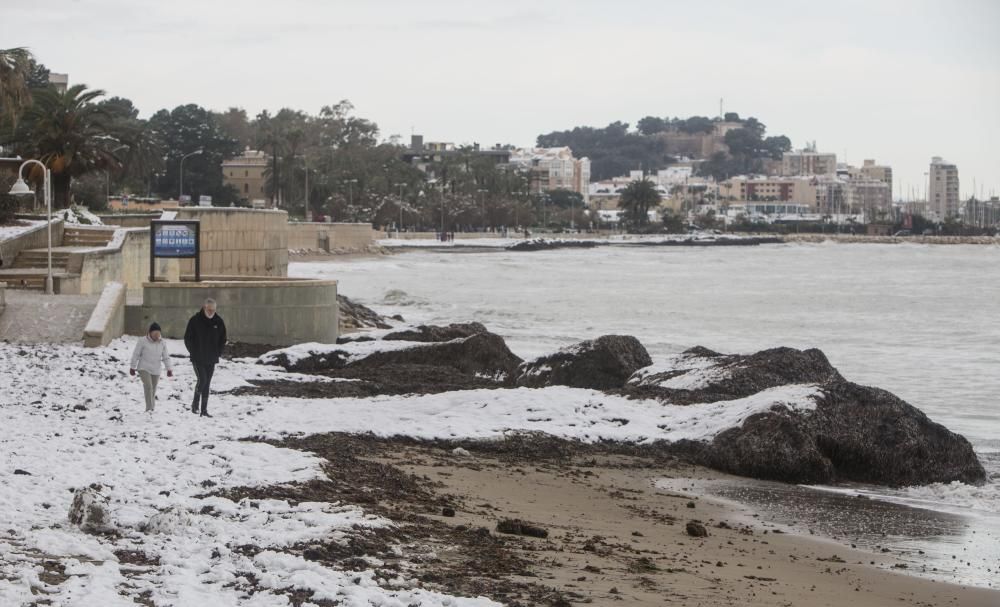 Nieve en Dénia