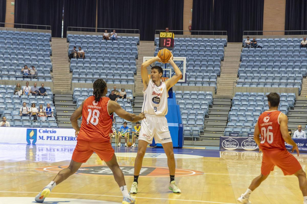 Goran Huskic durante el I Torneo Internacional Concello de Santiago.