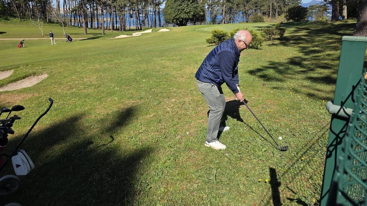 El campo de golf de A Toxa.