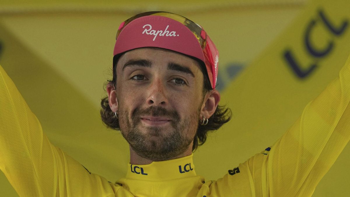 Ben Healy, líder del Tour