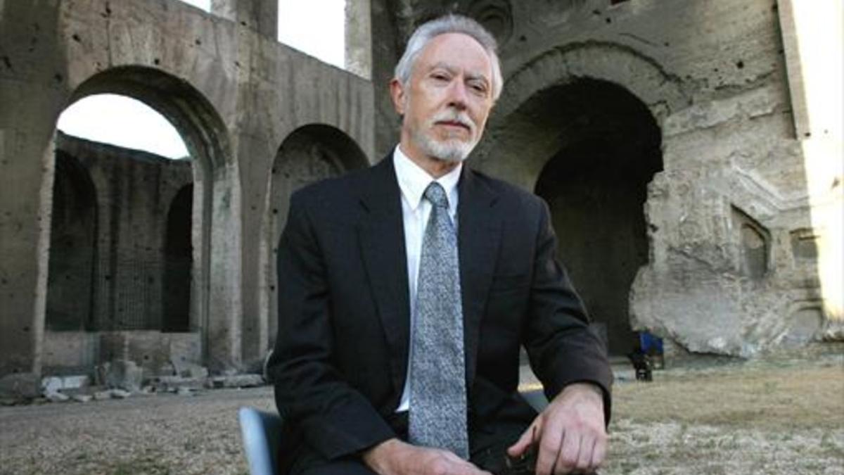 El nobel sudafricano J. M. Coetzee, durante una visita a Roma.