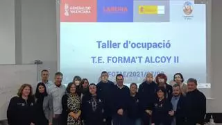 Una decena de personas finalizan el Segundo Taller de Empleo de Alcoy