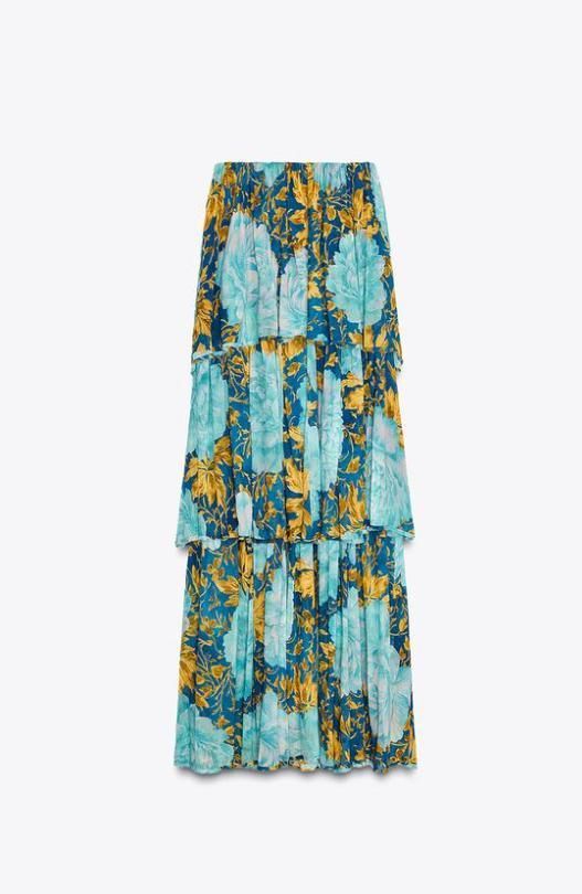 Vestido de flores de Zara