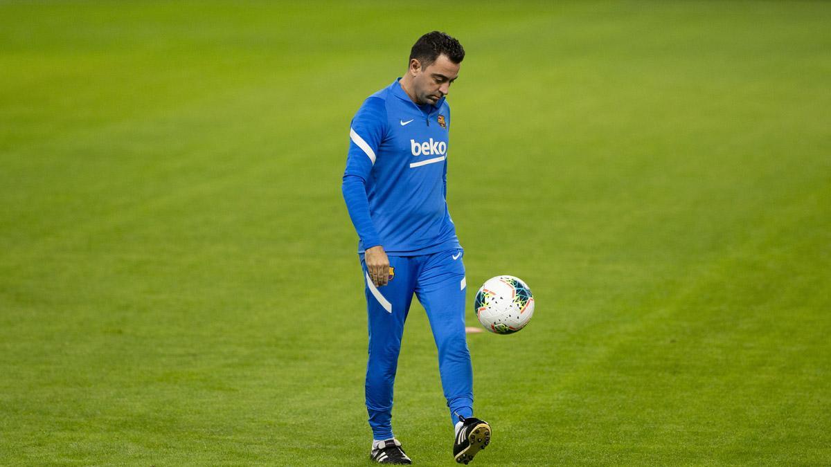 Xavi Hernández, entrenador del FC Barcelona