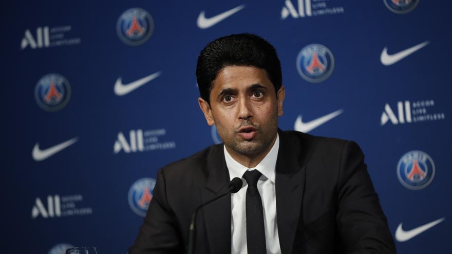 Registro judicial del domicilio del presidente del PSG, Nasser Al Khelaïfi.