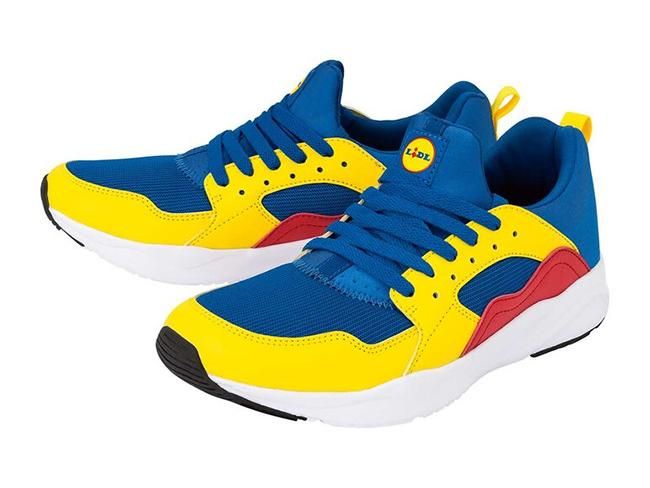 Zapatillas multicolores de Lidl