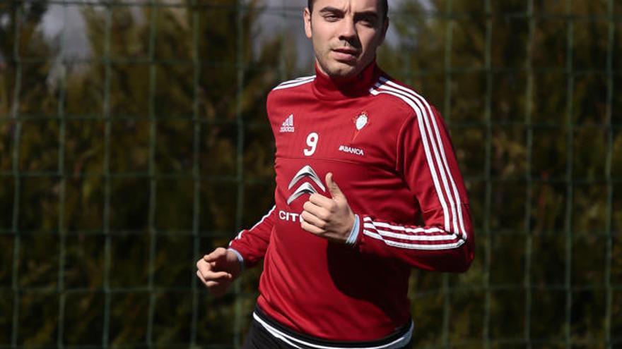 Aspas podrá jugar ante el Deportivo // A. IRAGO