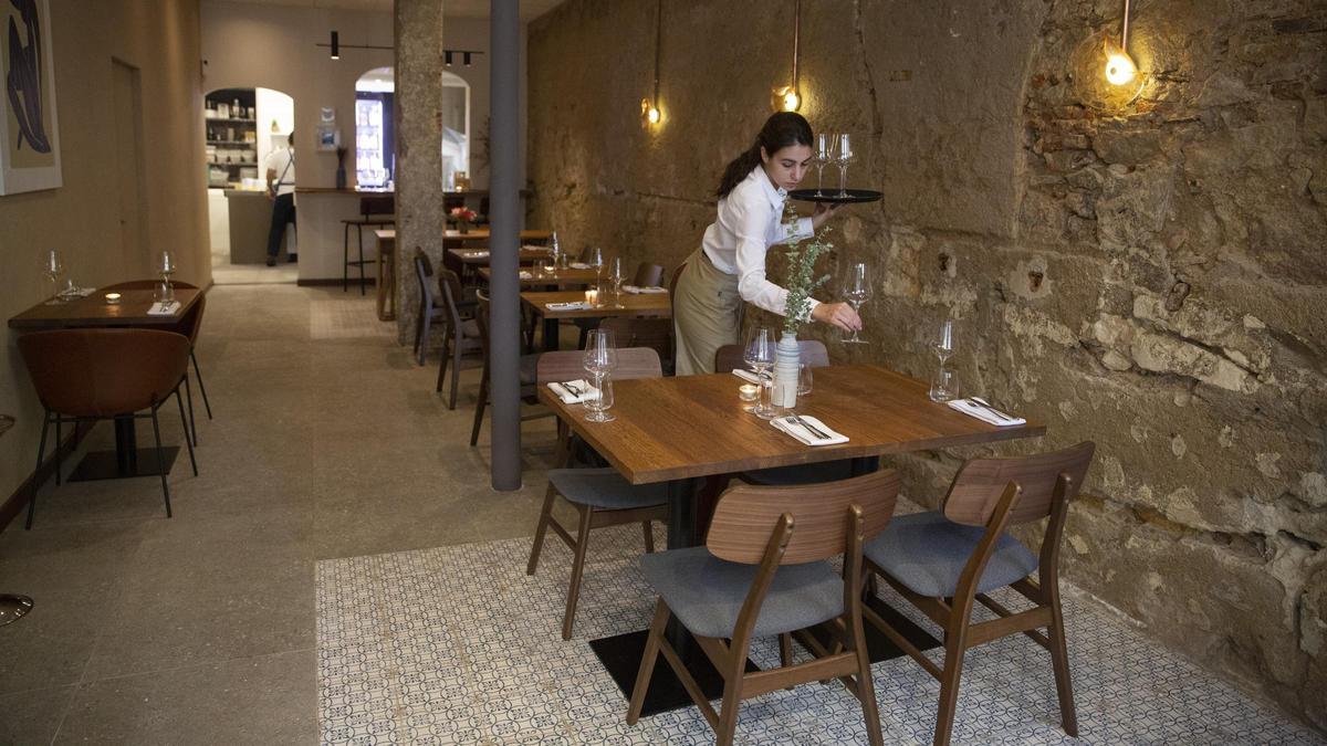 El comedor del restaurante Âme.