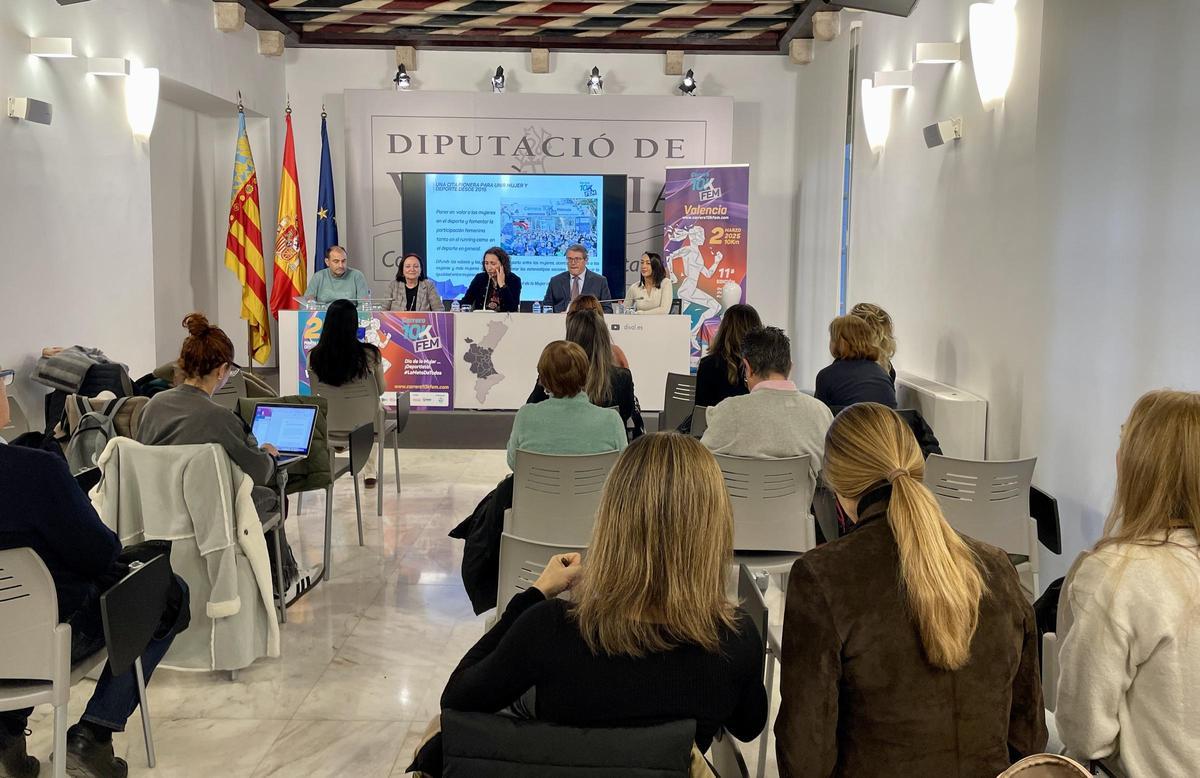 Presentación en la Diputació de València.