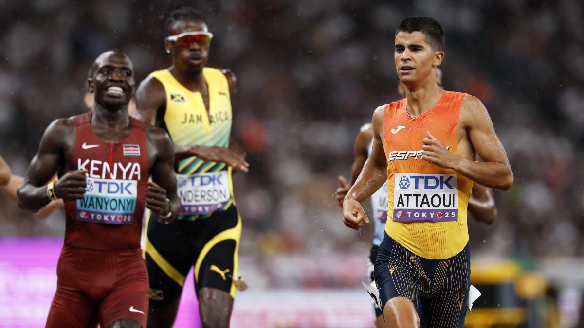 Attaoui no acabó satisfecho en el Mundial de Tokio