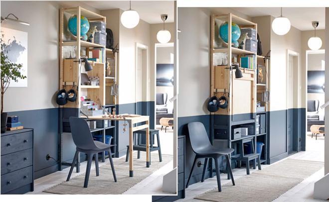 Muebles plegables para espacios pequeños, de Ikea