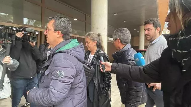 Pilar Montes, Directora general de la Secretaría del Gabinete de Mazón, llega a los juzgados de Catarroja