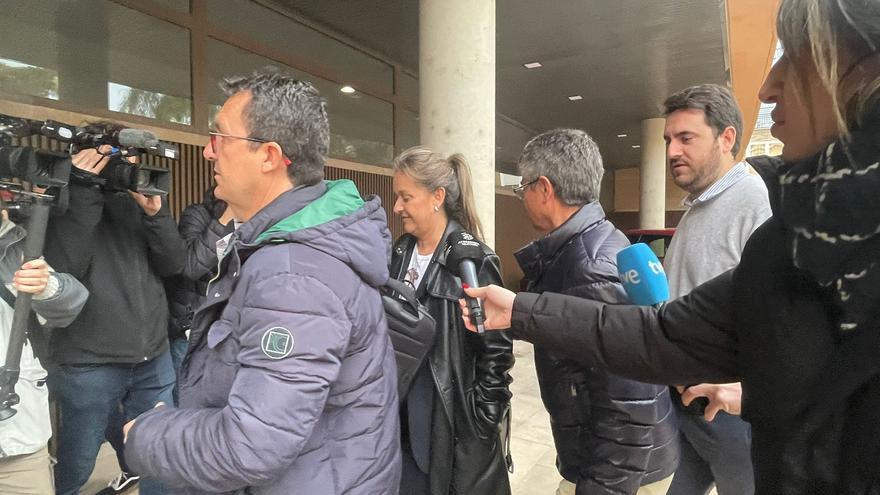 Pilar Montes, Directora general de la Secretaría del Gabinete de Mazón, llega a los juzgados de Catarroja