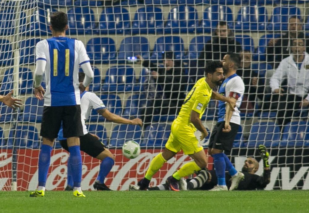 El Villarreal B vuelve a sacar los colores al Hércules en el Rico Pérez y castiga los errores defensivos