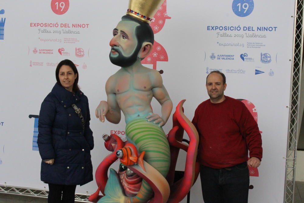 Primera jornada de entrega de Ninots en las Fallas 2019