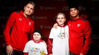 Ocampos y Óliver Torres se vuelcan en la lucha contra el cáncer infantil