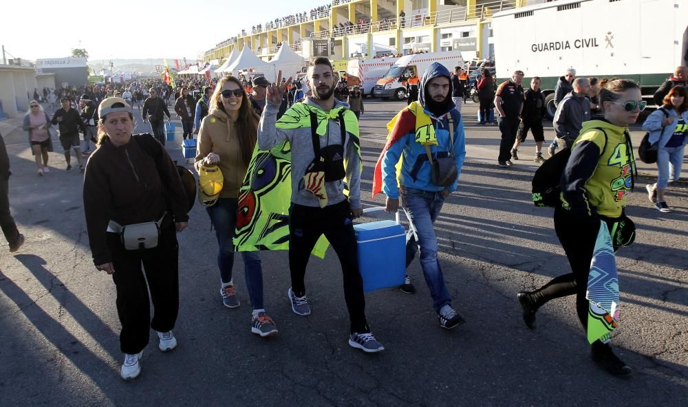 La afición llena el Circuit Ricardo Tormo