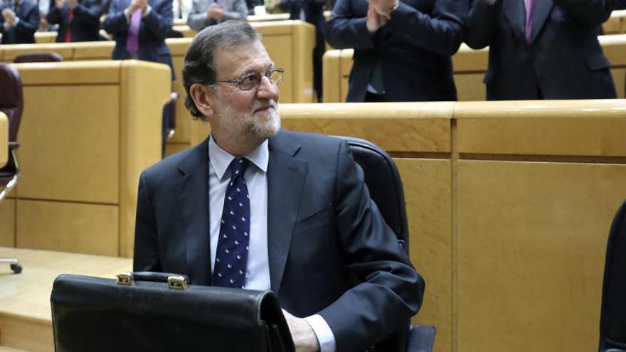 Mariano Rajoy en el Senado.