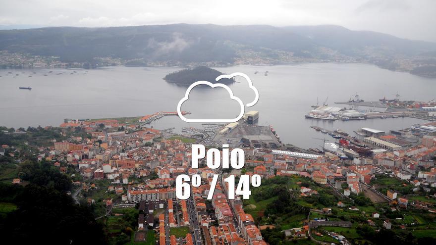 El tiempo en Poio: previsión meteorológica para hoy, miércoles 26 de noviembre