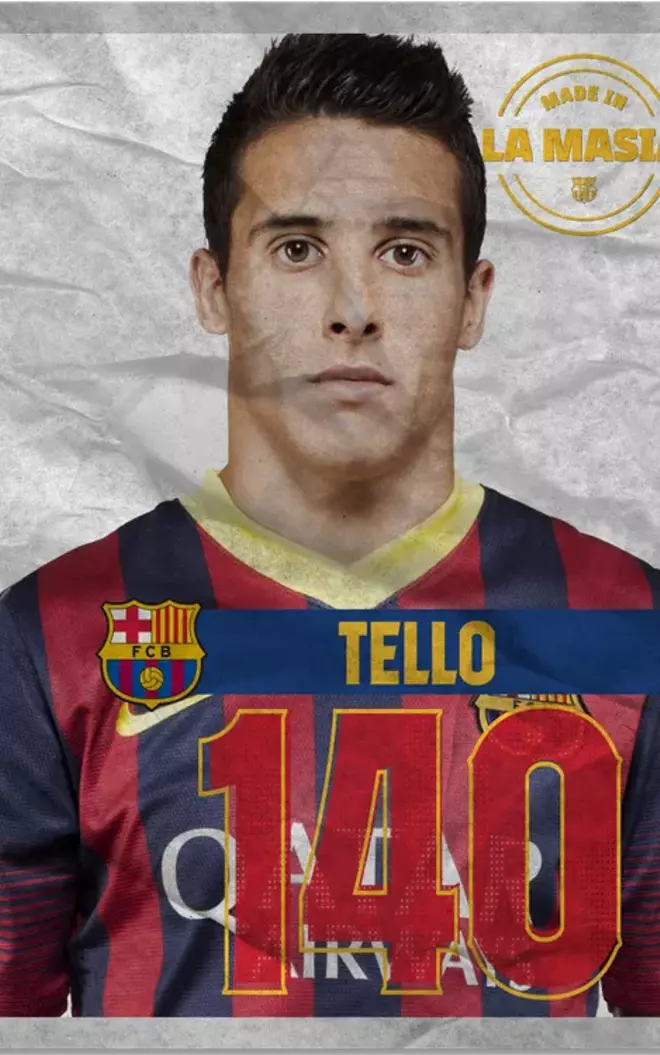 140. Cristian TELLO 9/11/11. Debut en Copa del Rey L’Hospitalet – FCB 2011-12. 86 Partidos oficiales