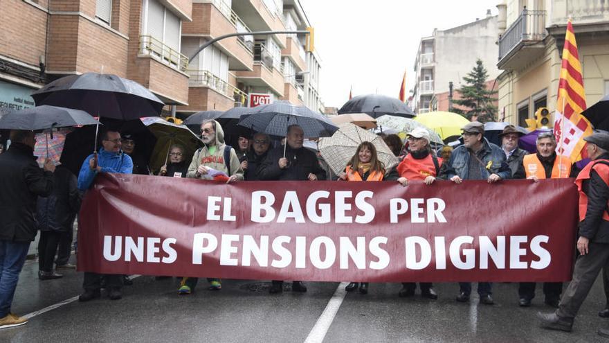 Imatge d&#039;una acció de protesta de la plataforma