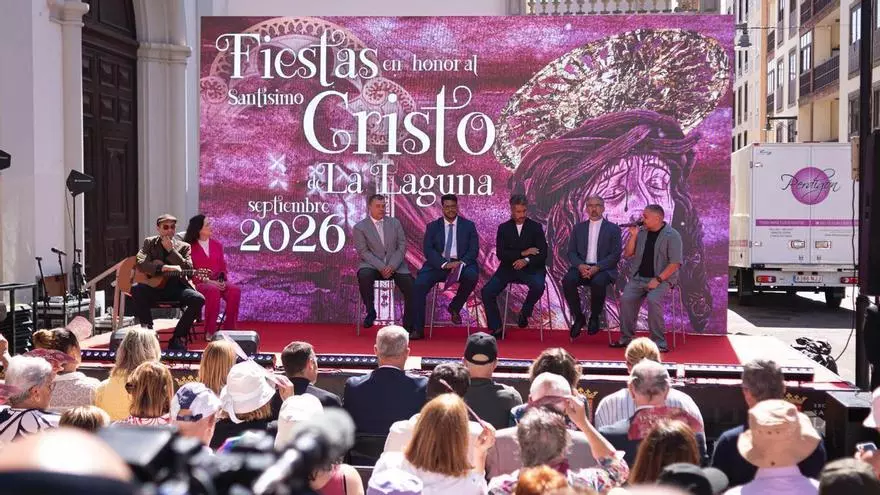 Presentación de las Fiestas del Cristo de La Laguna