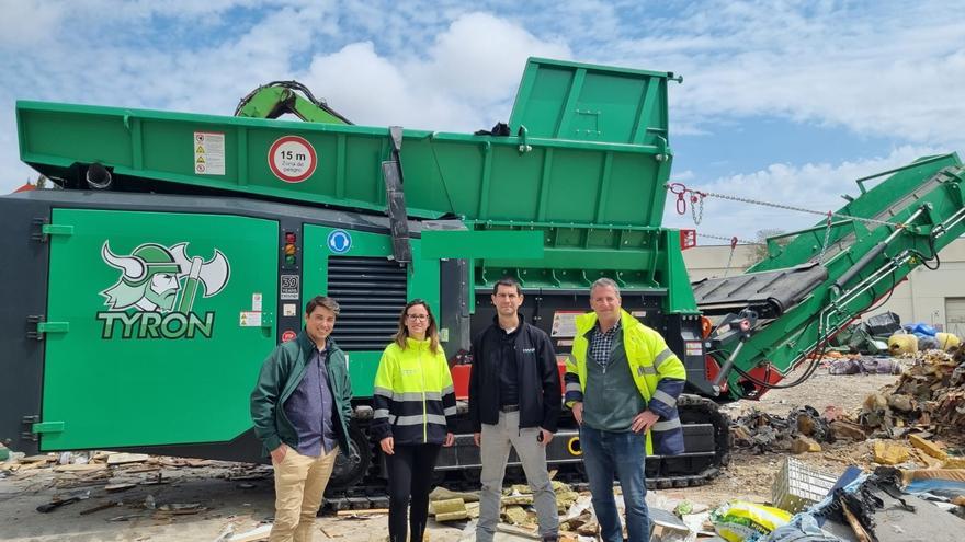 Girsa refuerza el servicio de su planta de Picassent con una nueva trituradora