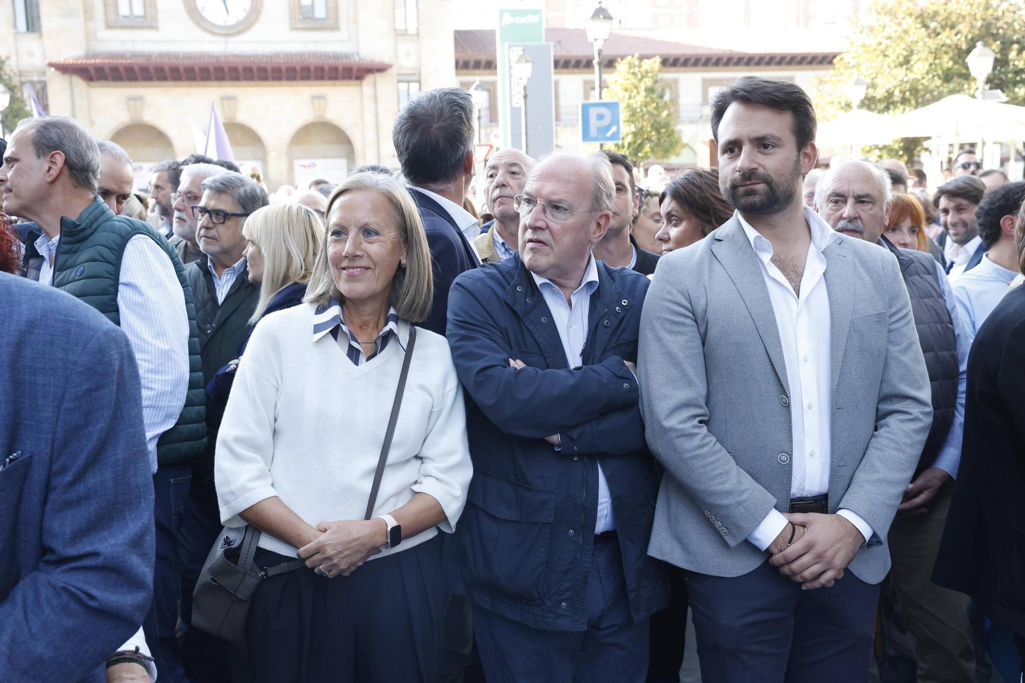 EN IMÁGENES: así fue la gran movilización contra el peaje del Huerna en Asturias