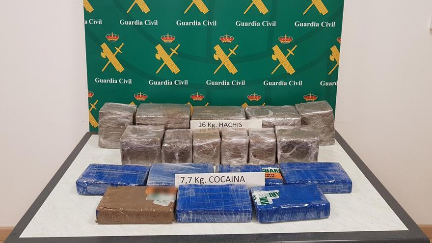 Intervienen 23 kilos de droga en una empresa de paquetería de Palma