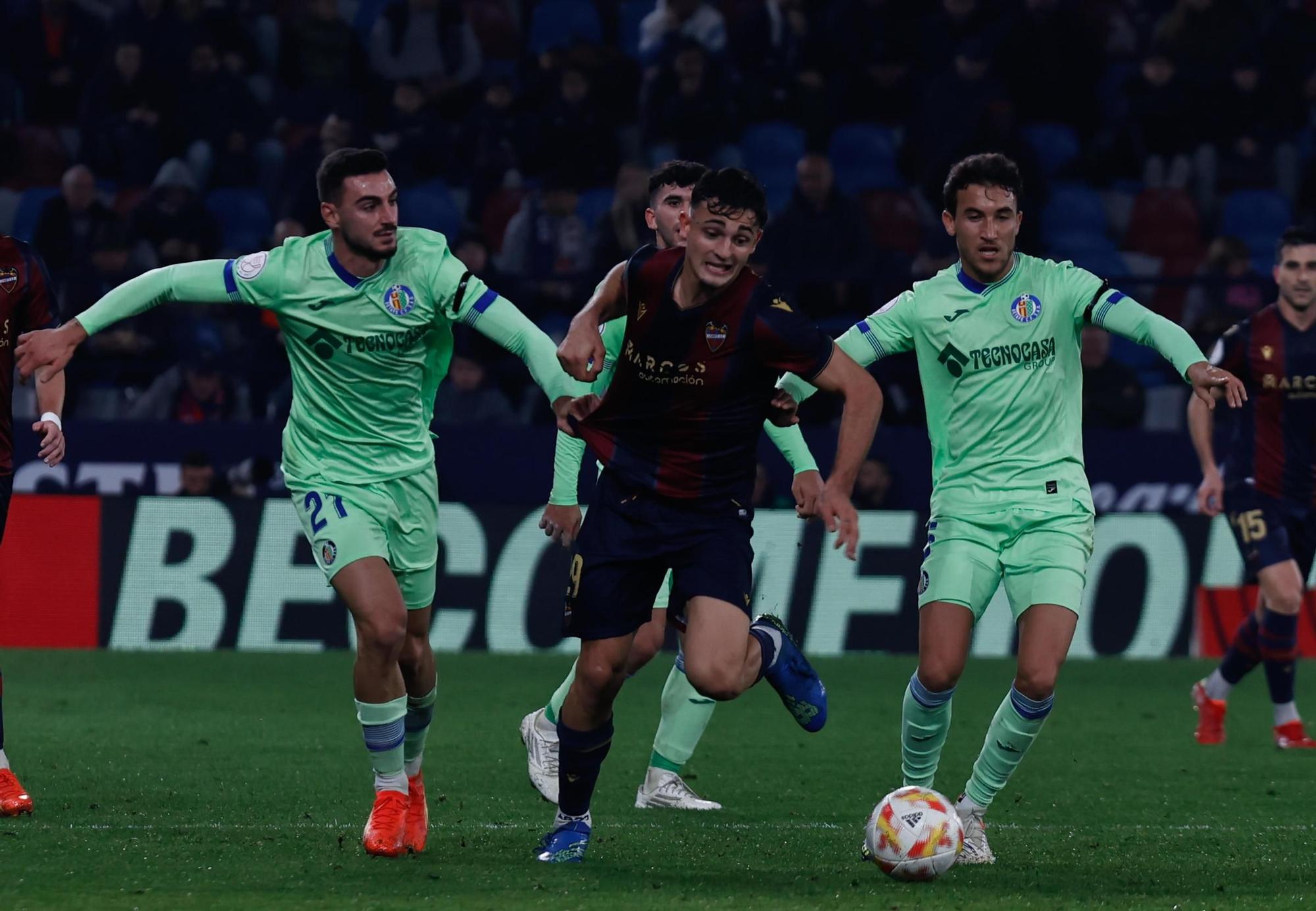 Las mejores imágenes del Levante UD- Getafe de Copa del Rey