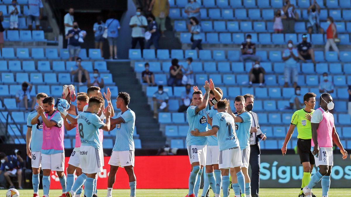 El Celta-Atlético, en imágenes