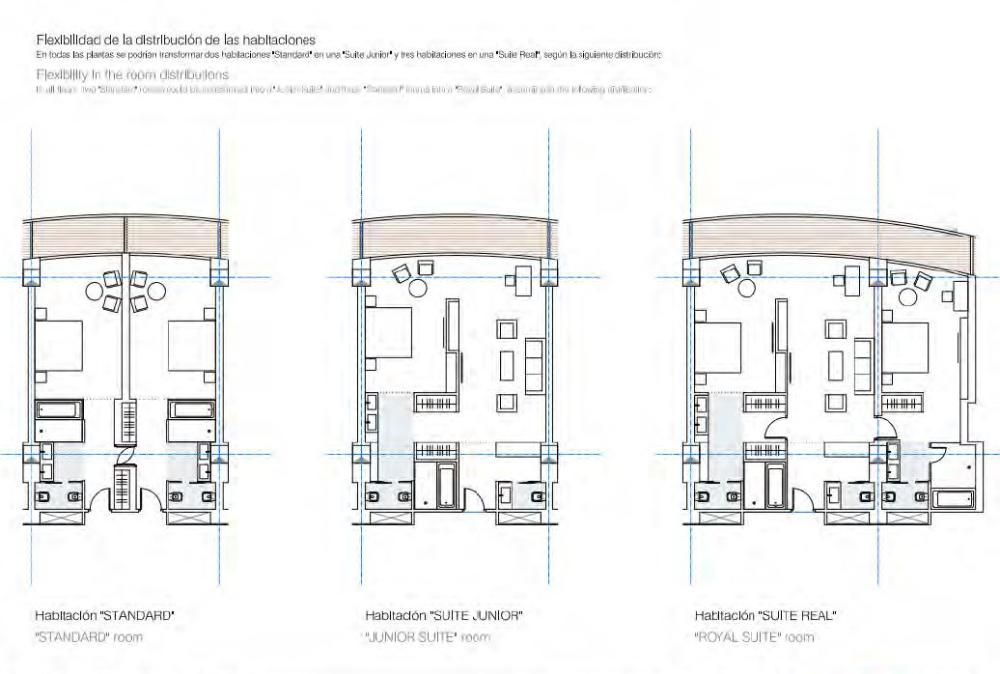 Nuevo proyecto del Hotel-Convenciones 'Torre del Puerto'.