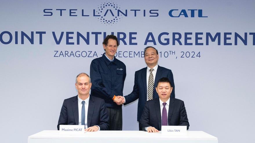 Luz verde: Stellantis y CATL invertirán 4.100 millones en una gigafactoría de baterías &quot;a gran escala&quot; en Figueruelas