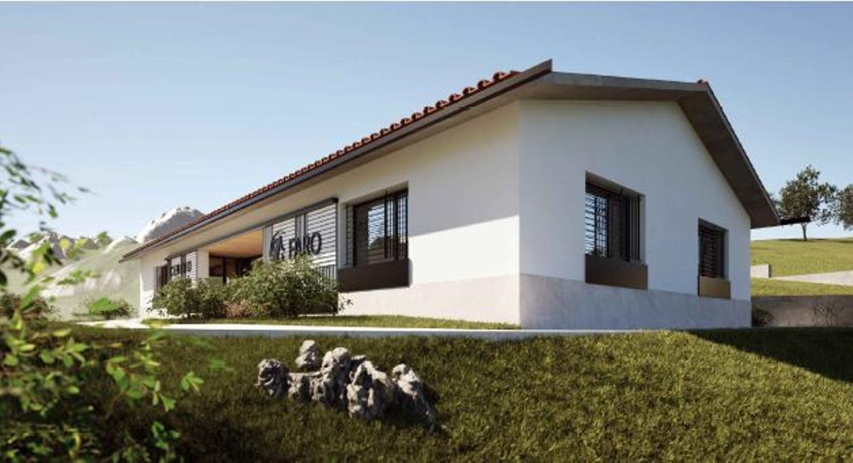 Una infografía del futuro centro de la alfarería de Faro.