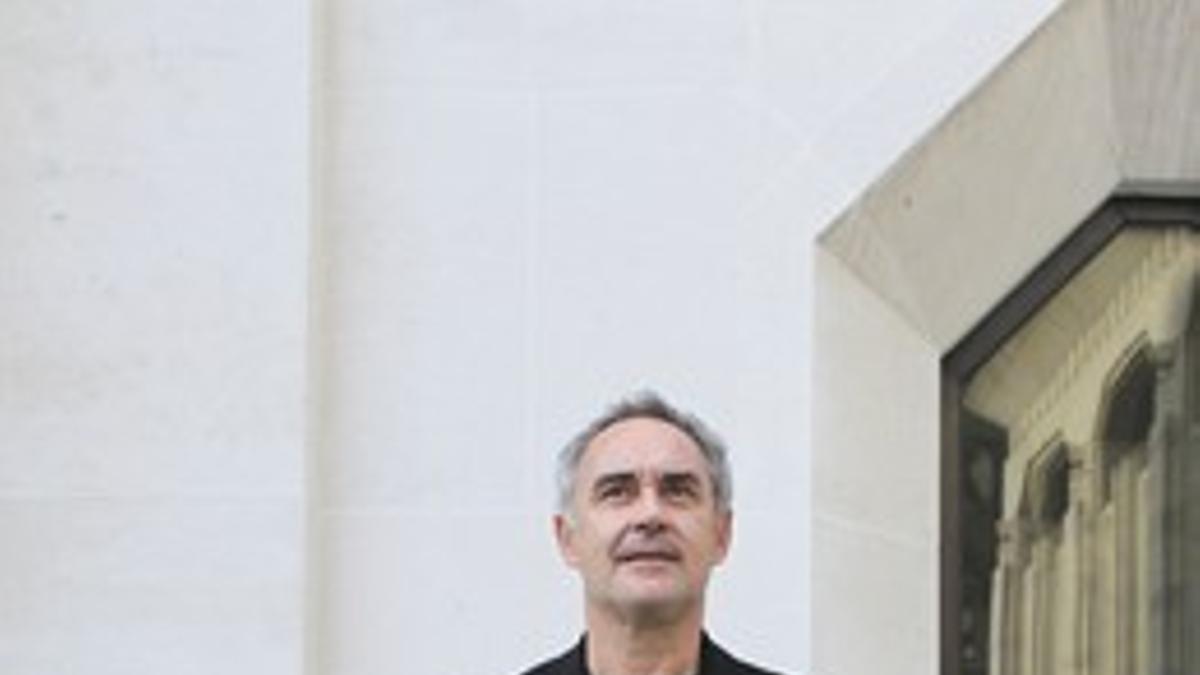Ferran Adrià, el pasado abril en Londres.
