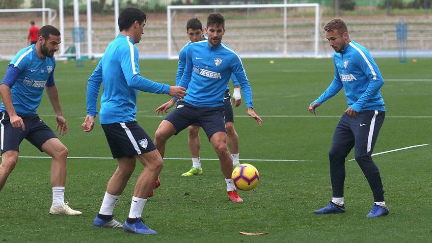 La plantilla del Málaga CF quiere acabar la primera vuelta en lo más alto.