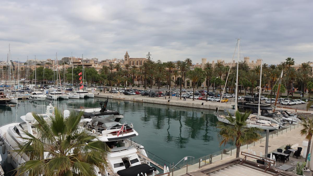 Paseo Marítimo, en la zona de la Lonja.