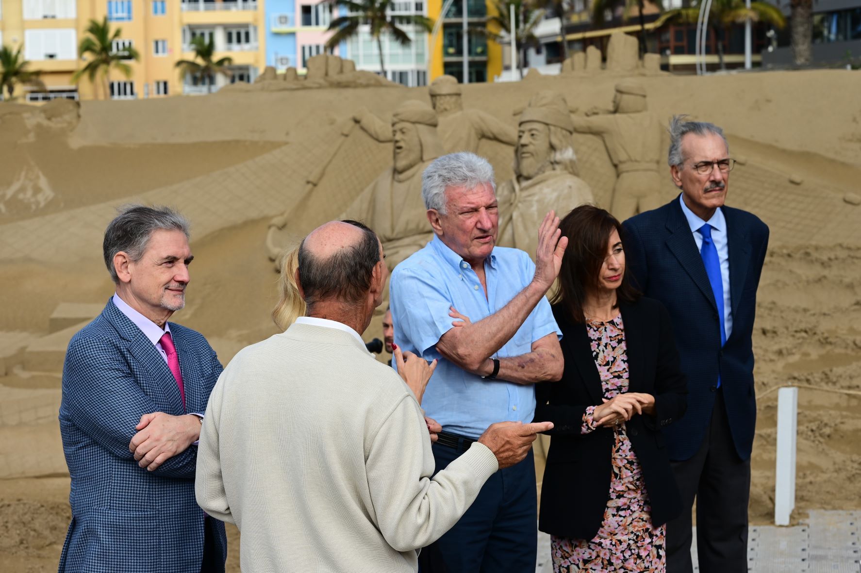 Belén de la playa de Las Canteras (2/12/2022)