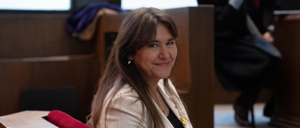 La presidenta de Junts, Laura Borràs.